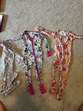 2t bums & roses and little sleepies pajamas
